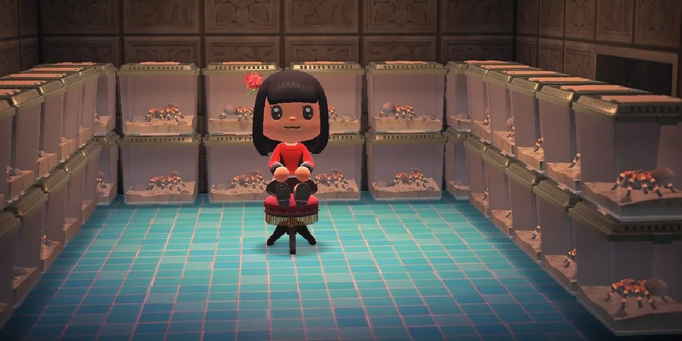 16914 animal crossing tarantula catching