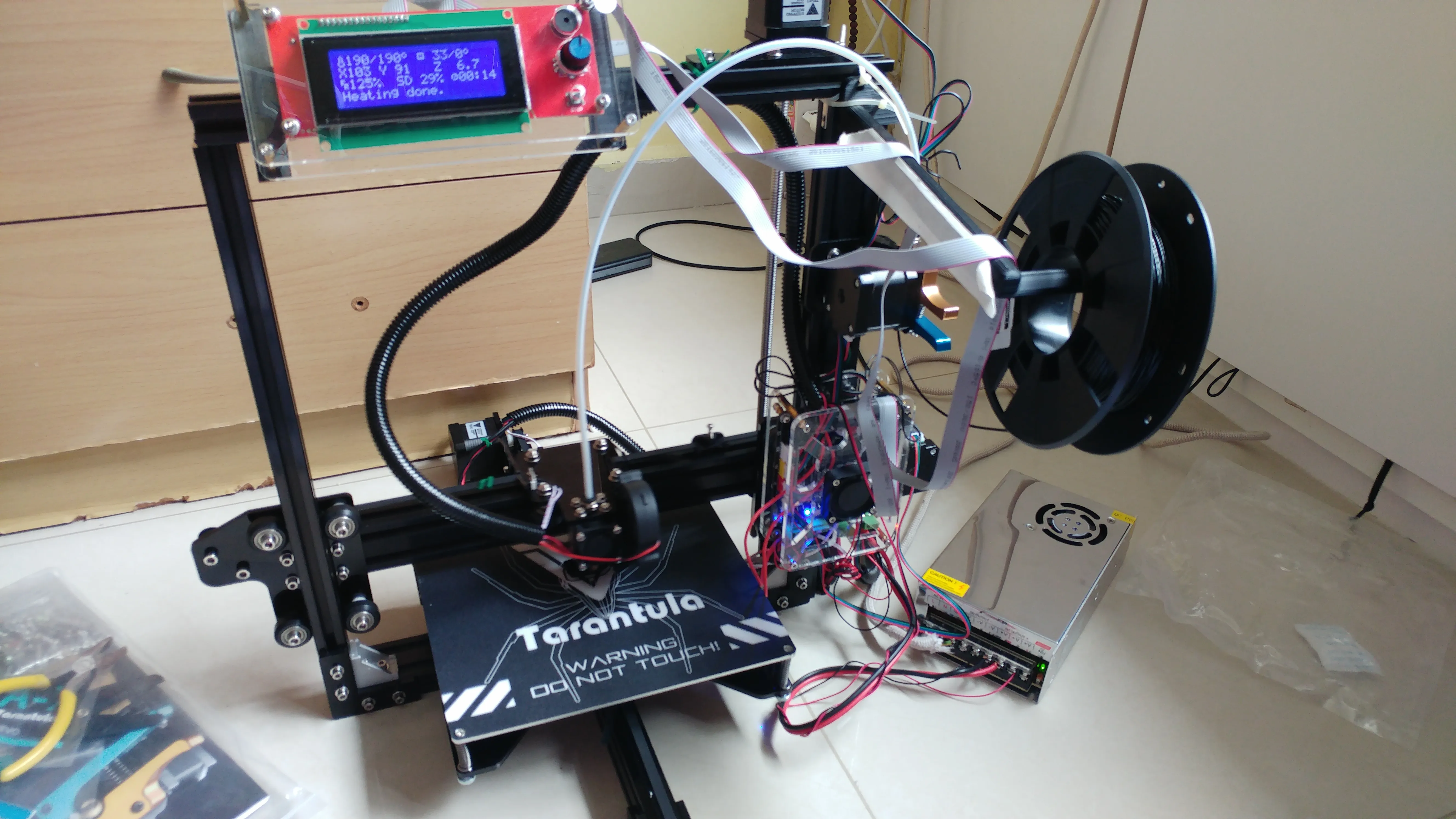 16926 tevo tarantula e1 heating failed overview