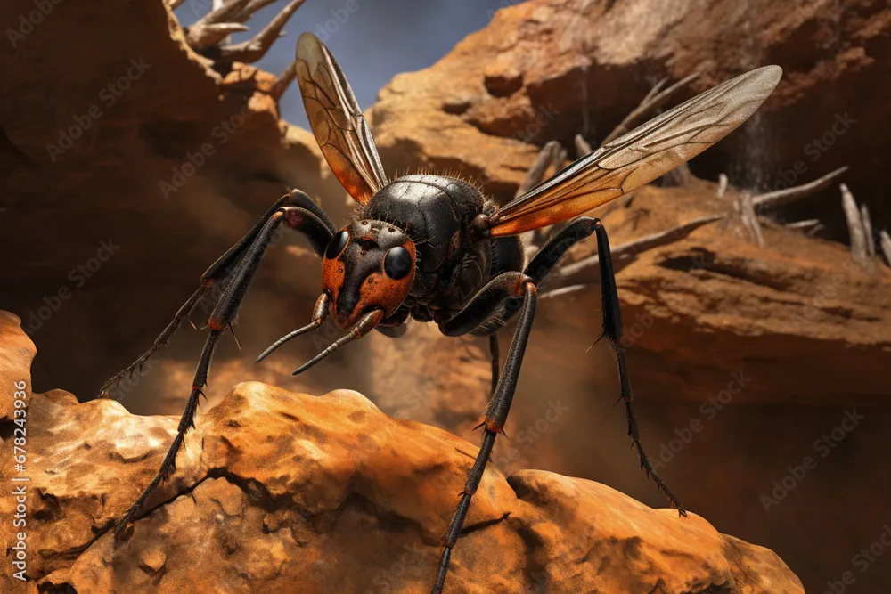 16936 spider wasp egg