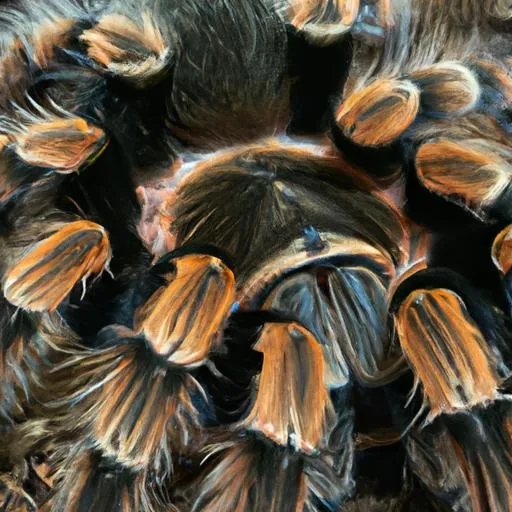 16992 curly hair tarantula water