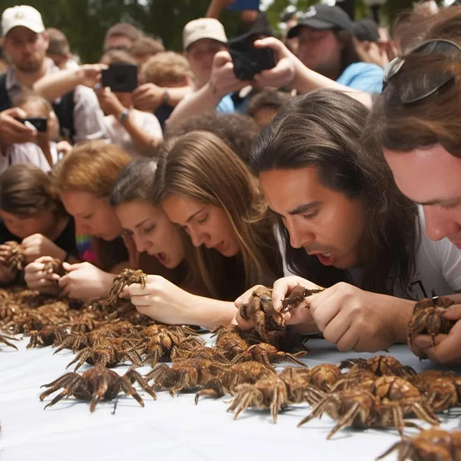 17005 tarantula parasites