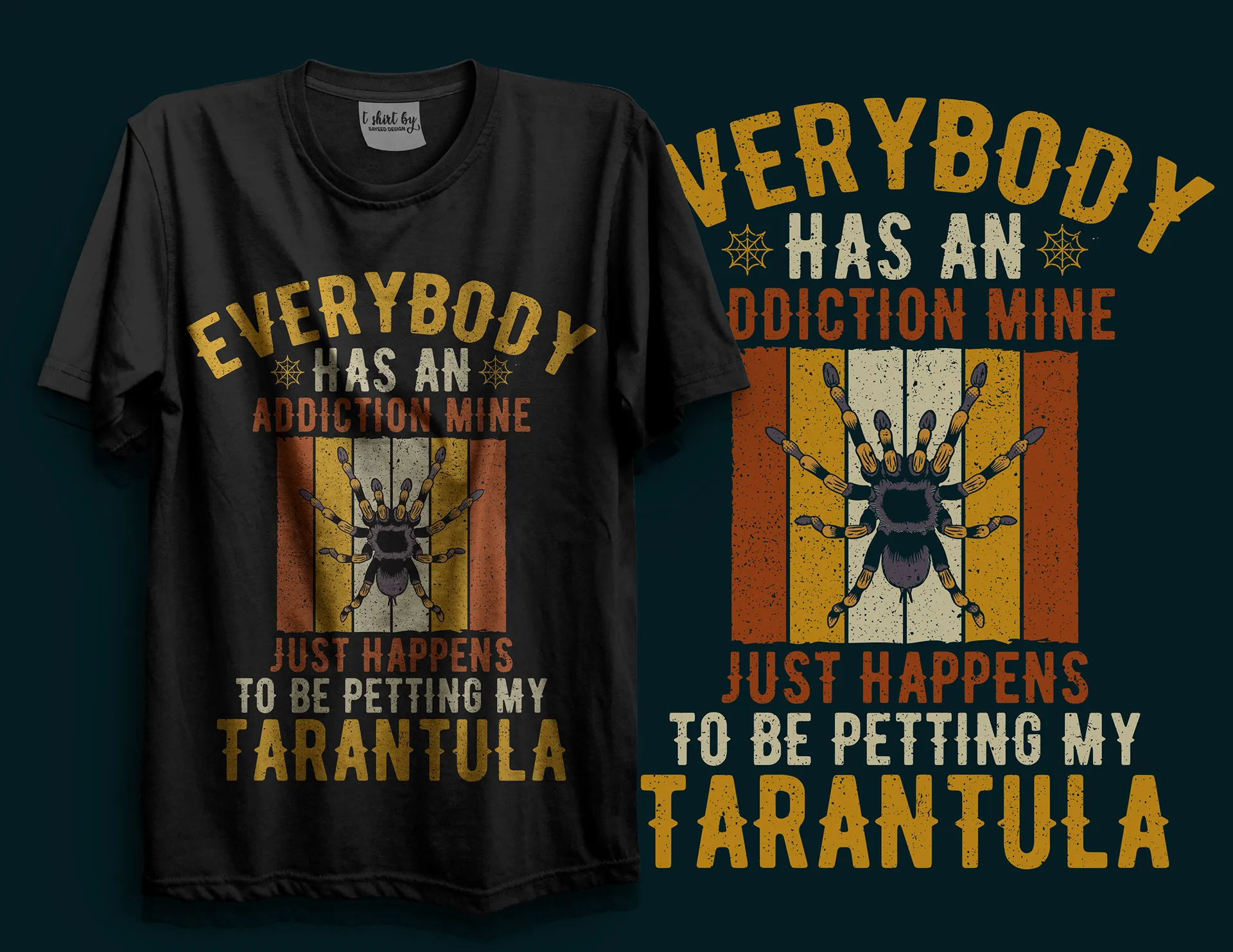 17124 tarantula logo color palette