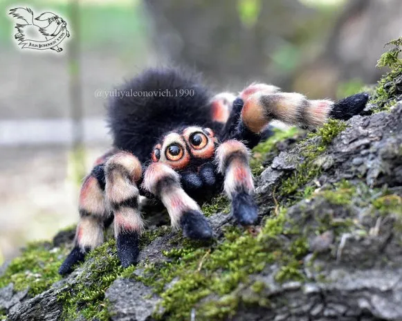 17233 foam tarantula toy realistic design